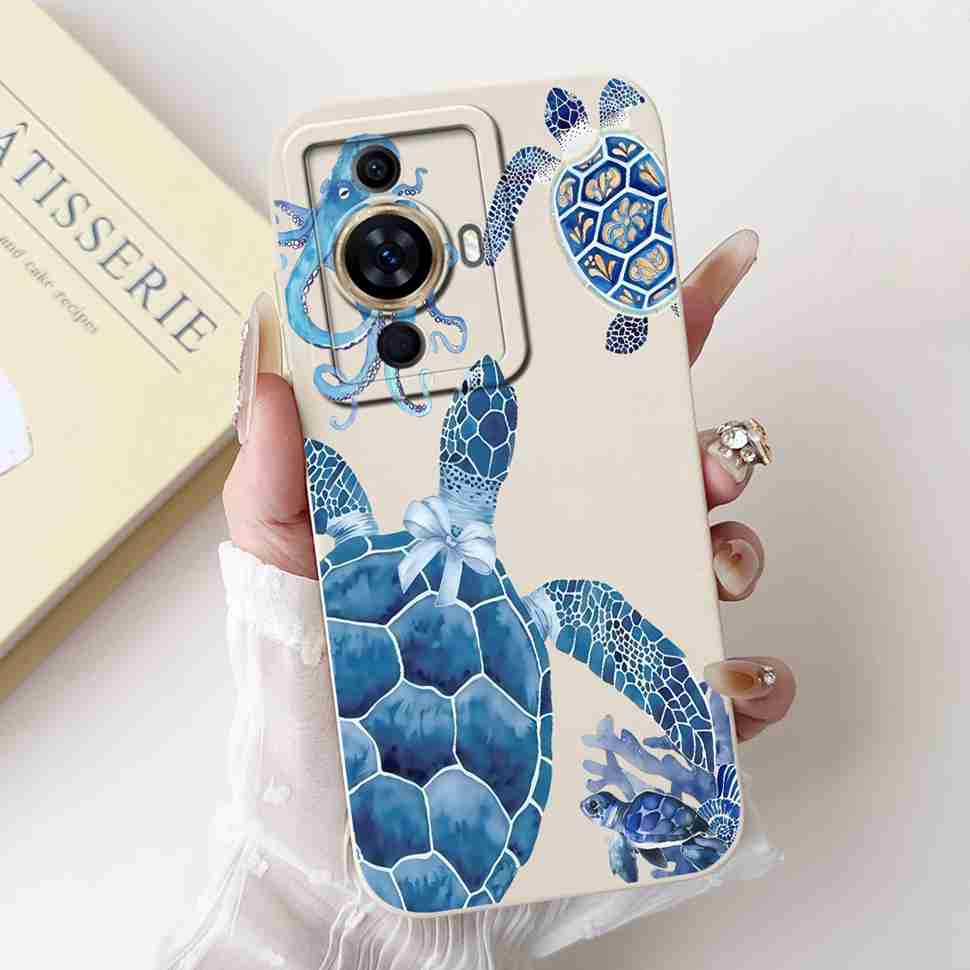 Colorful Flower Butterfly For Huawei Nova 11 Pro Case Silicone Soft TPU Cover Case For Huawei Nova 11 Nova11 Pro Shell