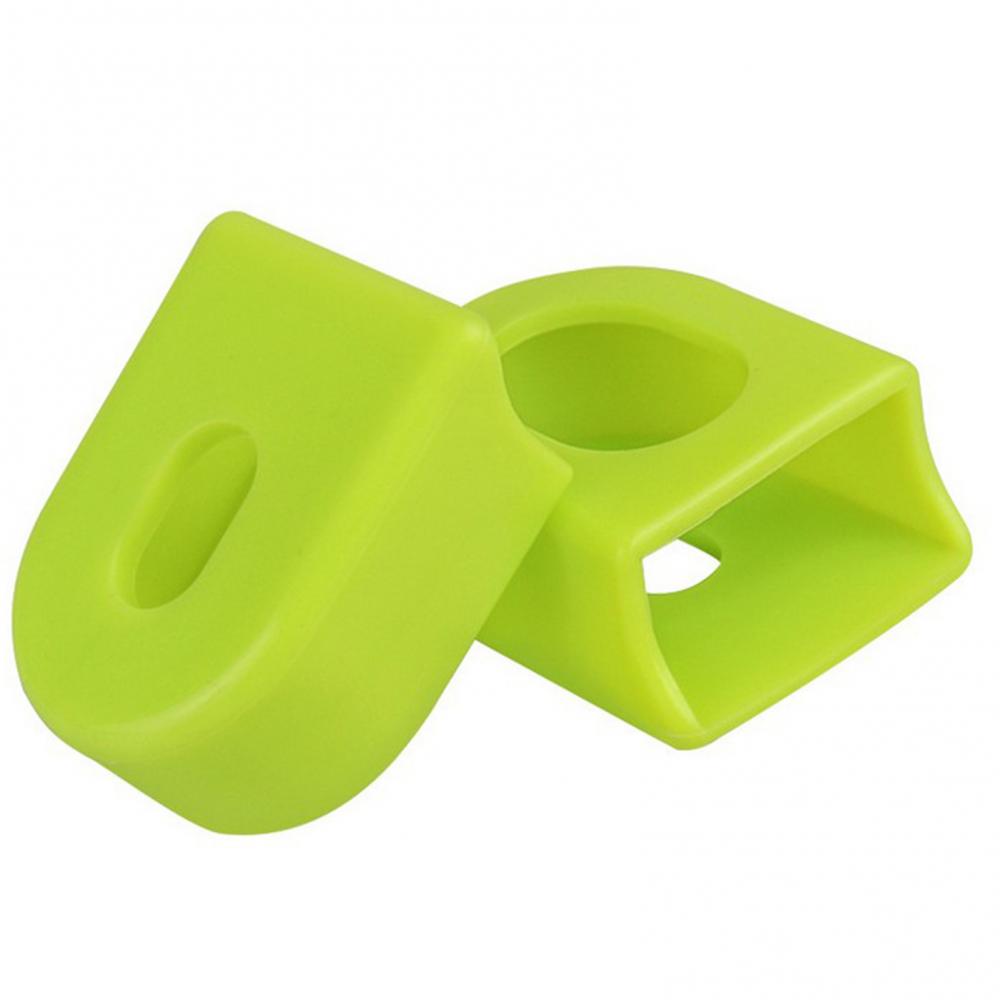 Protective Crankset Crank Cover Crank Crankset Protector Protector Cover 2Pcs Wear-Resistant MTB Bike Bicycle Protectors Covers