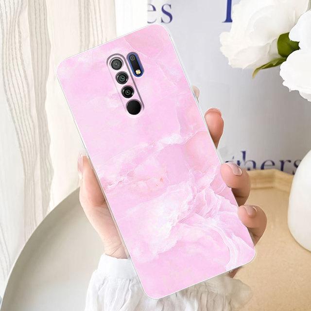 For Redmi 9A 9C NFC Case For Xiaomi Redmi 9 Case Silicon Fashion Clear TPU Back Cover For Xiaomi Redmi 9T 9AT Phone Case Fundas