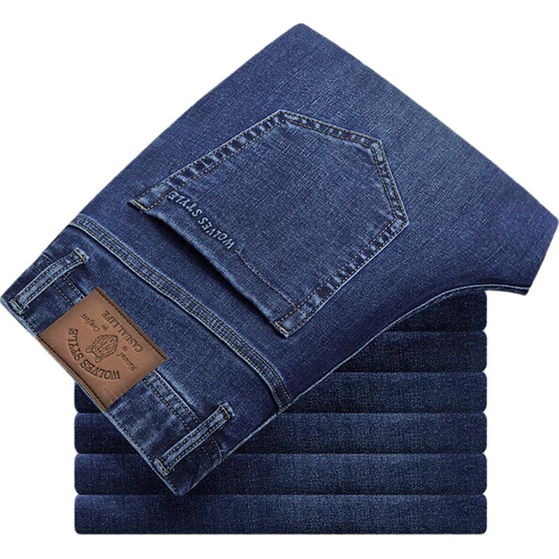 Seven Wolves Men's Washed Straight-Leg Denim Jeans