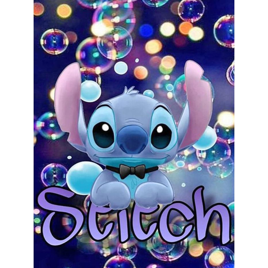 Full Round Drill Diamond Painting Lilo and Stitch 5D DIY Hobby Diamond Mosaic Cartoon Embroidery Moon Unique Gift