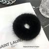 Korean Mink Fur Hair Tie: Cute & Plush High-End Hair Accessory for Women