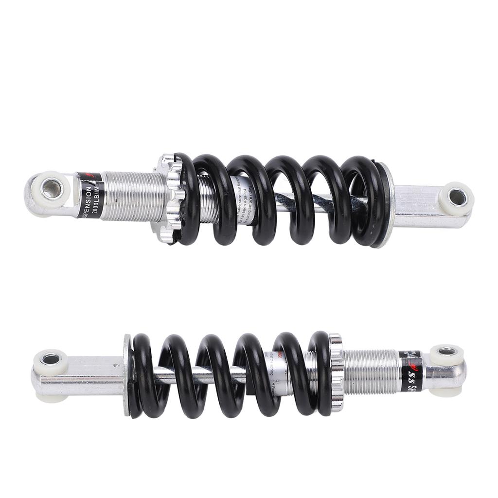 215mm Rear Shock Absorber Adjustable Damper 2000lbs Universal for Mini Dirt Bikes ATVs Mountain Bikes