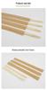 Hengxin Individually Wrapped Disposable Chopsticks - Single Pack for Takeaway & Catering