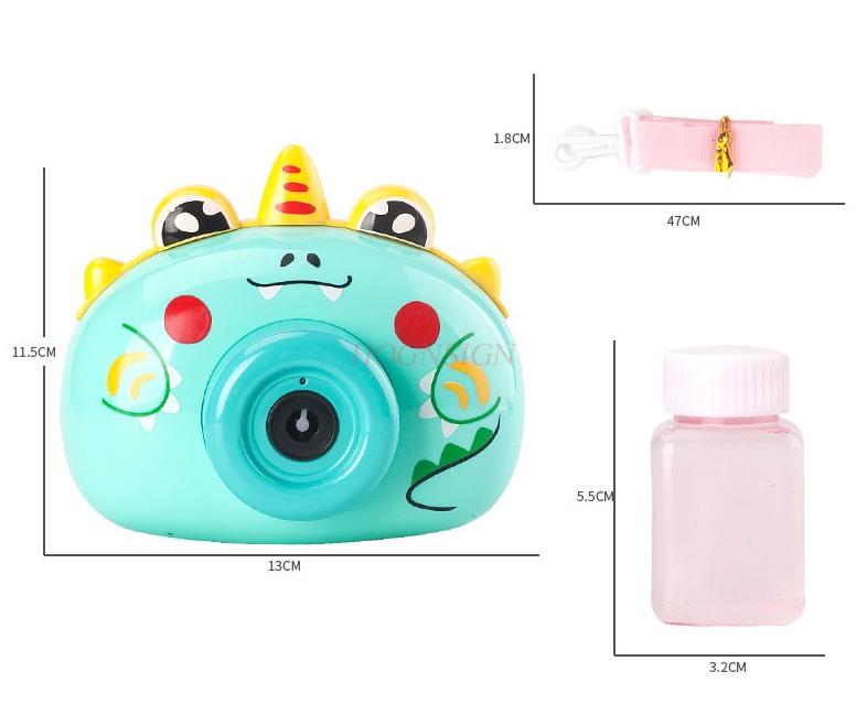 Bubble Machine Electric Bubble Blowing Camera Lighting Music Children'S Toys