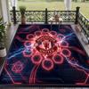 Soft Floor Carpet Manchester United Pattern Area Rug Decorative Mat For Home Room Decoration