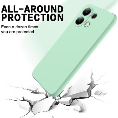 For Xiaomi Redmi Note 13 4G Liquid Silicone Case Camera Protection Phone Cover