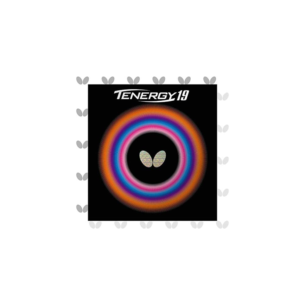 Butterfly Tenazi 19 Black Table Tennis Rubber 2.1mm Thickness 06090