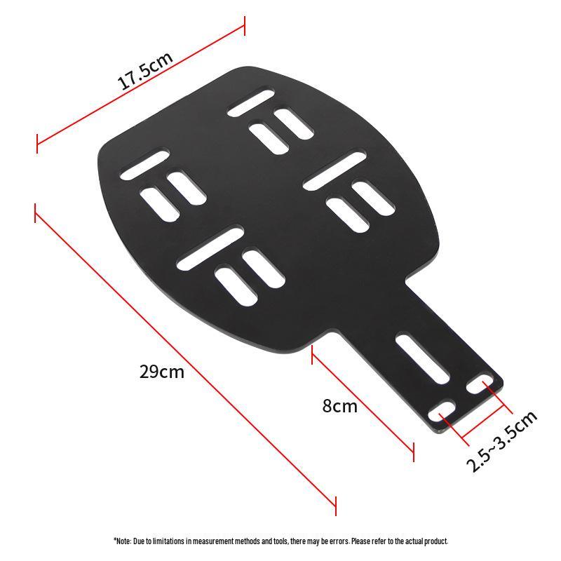 

Electric Bicycle Trunk Mount Tail Box Rack - Yade Aima Tailing Compatible.