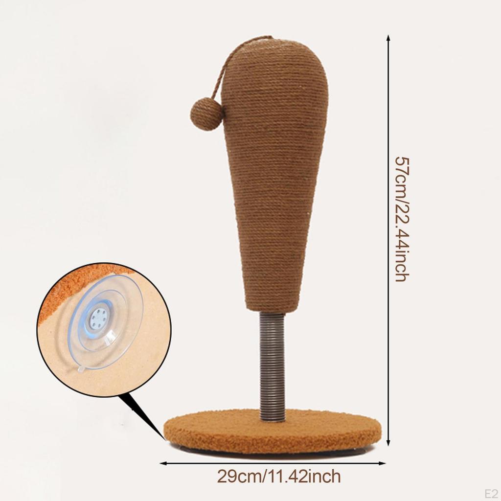 Katzenkratzbaum Kratzbaum für Bewegung Kratztraining Dekoration Bequemes Spielen Haustier