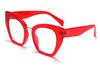 Glasses Female Blue Light 0 Cat's Blocking Eye Feline Graduate Diopter Ladies Myopia -6.0 To Stylish Optical Oversized Eyewear Vision Prescription