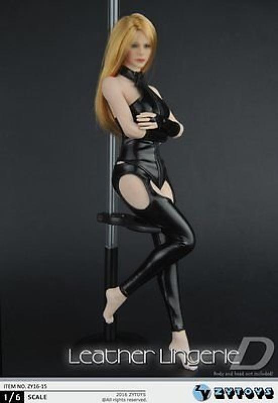 figure beauty ZYTOYS Sexy Leather Lingerie Leather lingerie and head not [TOYBARJAPAN] 1/6 accessories/sexy ZY16-15 (body included)