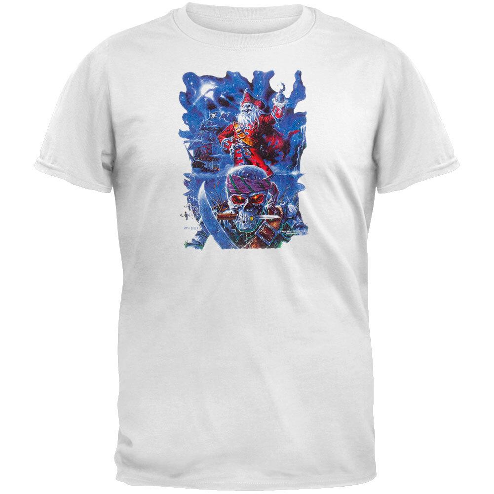 Skull Pirate Invasion White T-Shirt S разноцветный