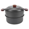 3L Camping Cookware Set Camping Pot for Road Trips Outdoor Cooking Picnic Hotpot Steam Boil Combo