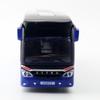Baosilun 1:32 Alloy Double-Decker Bus Toy with Pull-Back, Sound & Light