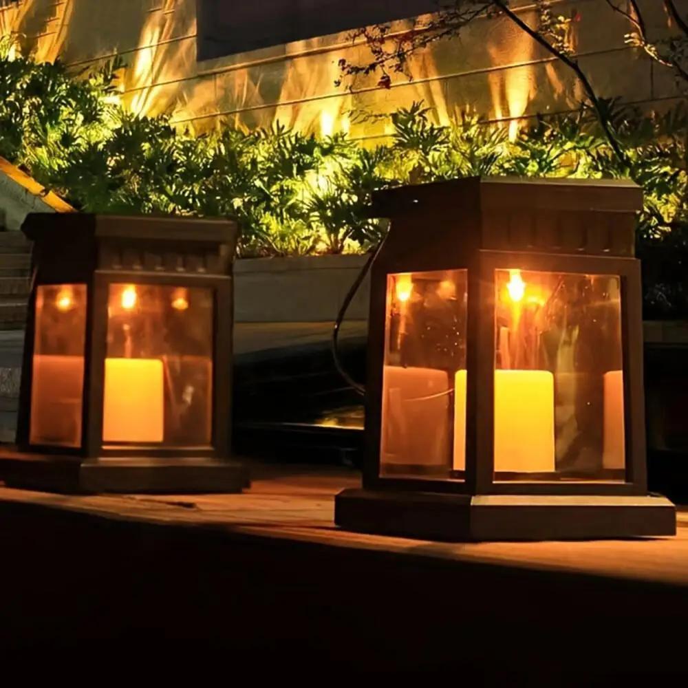 Multi-Scene Solar Decoration Lights, Outdoor Hanging/Floor Lanterns for Garden Yard and Landscape Lighting
