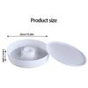 Plastomer Round Feeding Feeders for Bees Tool Equipment Apiculture Beeing Beekeeper Supply Tool