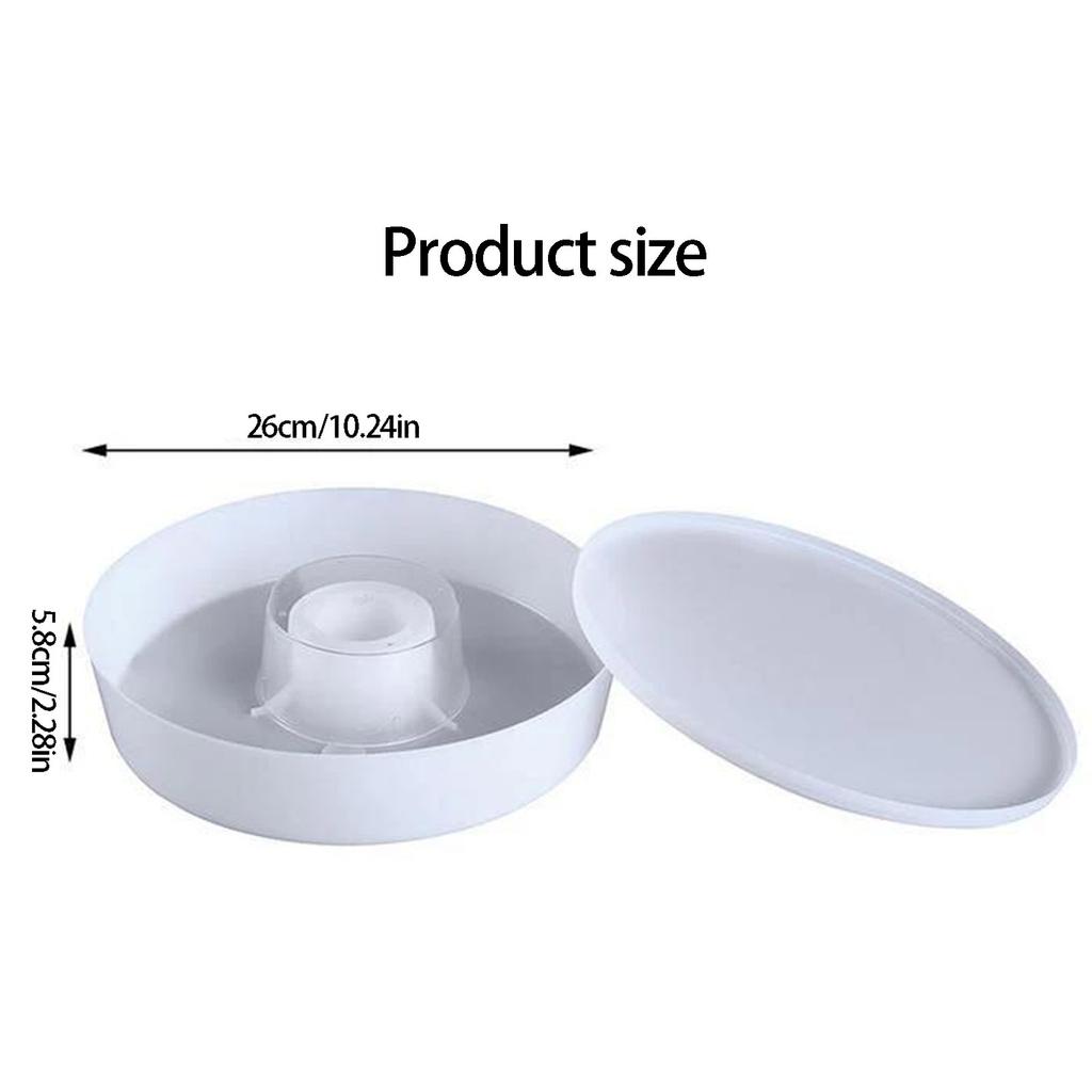 Plastomer Round Feeding Feeders for Bees Tool Equipment Apiculture Beeing Beekeeper Supply Tool