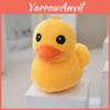 Adorable Small Yellow Duck Plush Keychain Doll Cute Cartoon Backpack Accessory