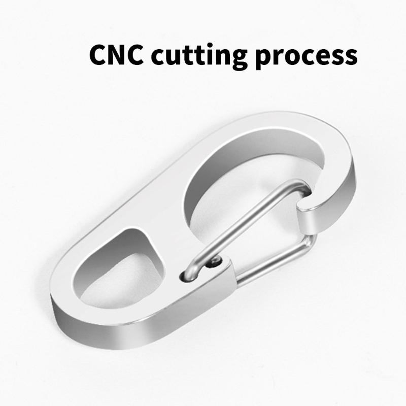 10Pcs Carabiner Clip Carabiner Hook Spring Clip for Gym Camping Hiking Outdoor