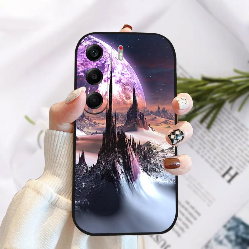 For Tecno Camon 40 Pro 4G 5G Phone Case Soft Silicone Back Cover Bumper For Tecno Camon40 Pro 40Pro Protector Fundas CM5 CM6 CM7