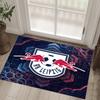 RB Leipzig Football Design Crystal Velvet Carpet Cozy Non?Slip Printed Rug For Bedroom Living Room Entrance