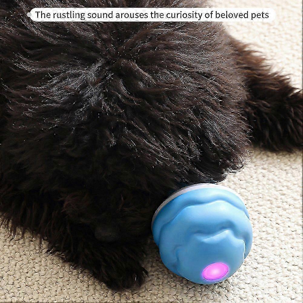 Interactive Dog Toys Ball for Boredom Active Rolling Ball with Tail for Dogs Indoor Training Toy