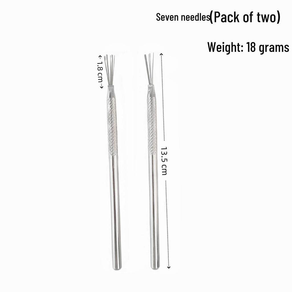 Seven-Piece Ceramic Clay Sculpting Needle Tool Set