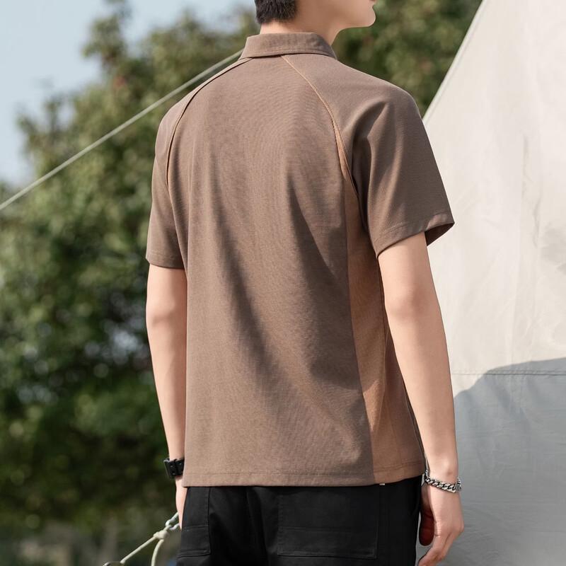 Jeep Men's Breathable Short Sleeve Polo Shirt