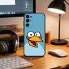 Funny Cartoon A-Angry B-Birds Phone Case For Samsung S25,S24,S21,S22,S23,S30,Ultra,S20,Plus,Fe,Soft Silicone Black Cover
