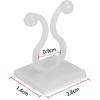 Vine Support Self-Adhesive Plant Climbing Wall Clip 100Pcs White Invisible Wall Plastic