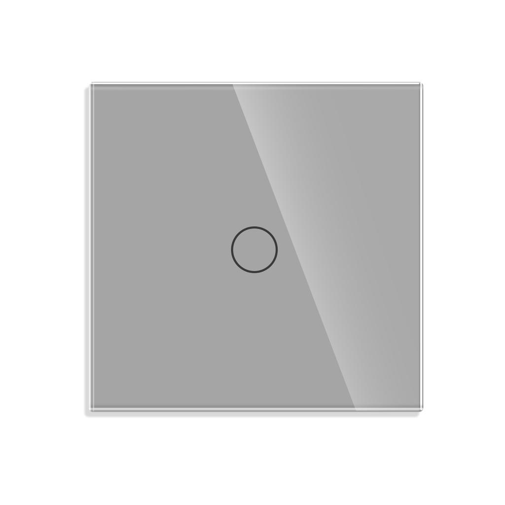 Bingolec 4-fach 700W LED Dimmer Schalter Smart Life Kompatibel 10A Wasserdicht Touch Panel Gehärtetes Glas EU Wand für Zuhause