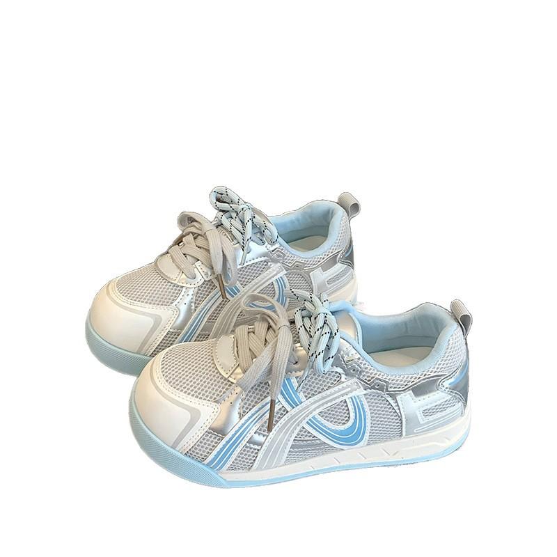 Thick-soled Height-increasing Ugly and Cute Agam German Training Shoes for Women's 2025 Summer New Mesh Breathable Niche Casual Sports Shoes