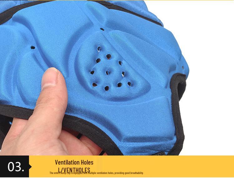 Rugby Helmet EVA Anti-Collision Sports Head Protection for Baseball, Football, Hockey, and Goalkeeper Gear.