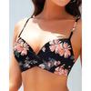 Swimsuit multi-color swimsuit bikini split swimsuit bi