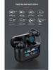 G4 LED Screen Bluetooth In-Ear Earphones with ANC/ENC Noise Cancelling and Single Mic Stereo Sound