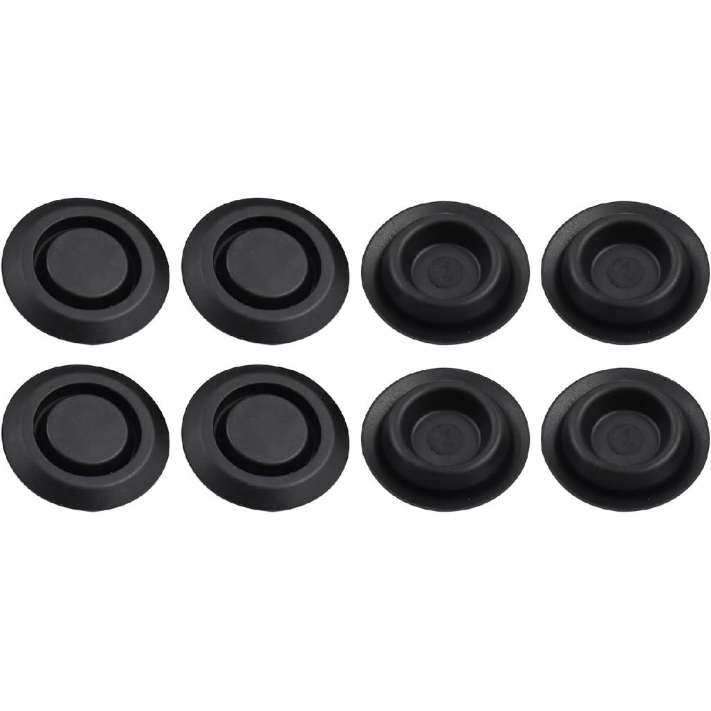 8PCS Body Floor Drain Plugs 55177482AA Compatible with Jeep Wrangler TJ 1997-2006 SE Sport Sahara Rubicon X Unlimited Grand Cherokee 2013-2021 Dodge