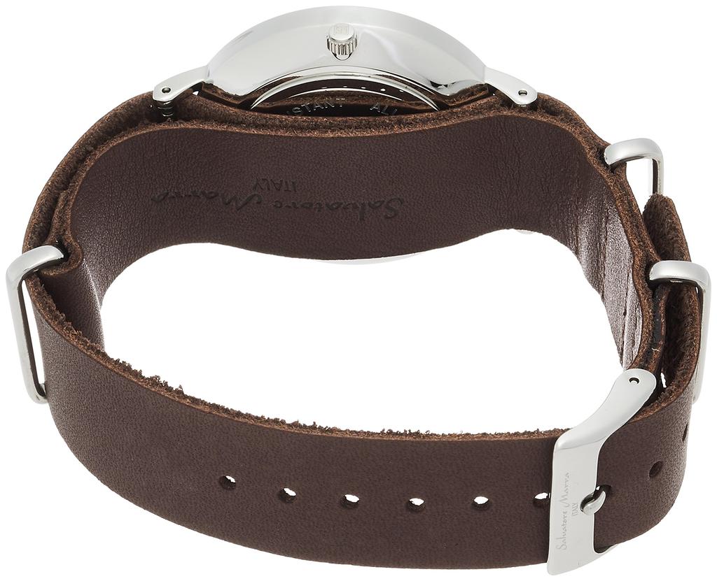Watch Thin Regular Import Product Brown [Salvatore Mara] Multi-Calendar SM15117-SSWHSV Men's