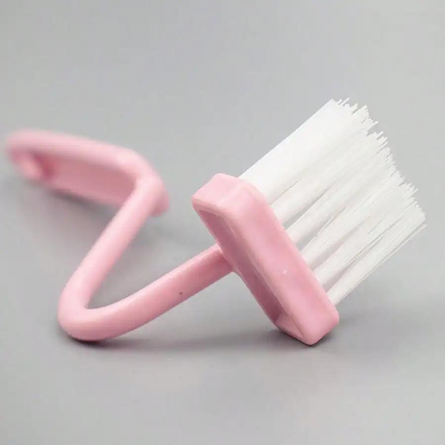 Curved V-shaped Toilet Brush with Long Handle and Soft Bristles, No Dead Corners for Cleaning, Wall Mounted Household Use