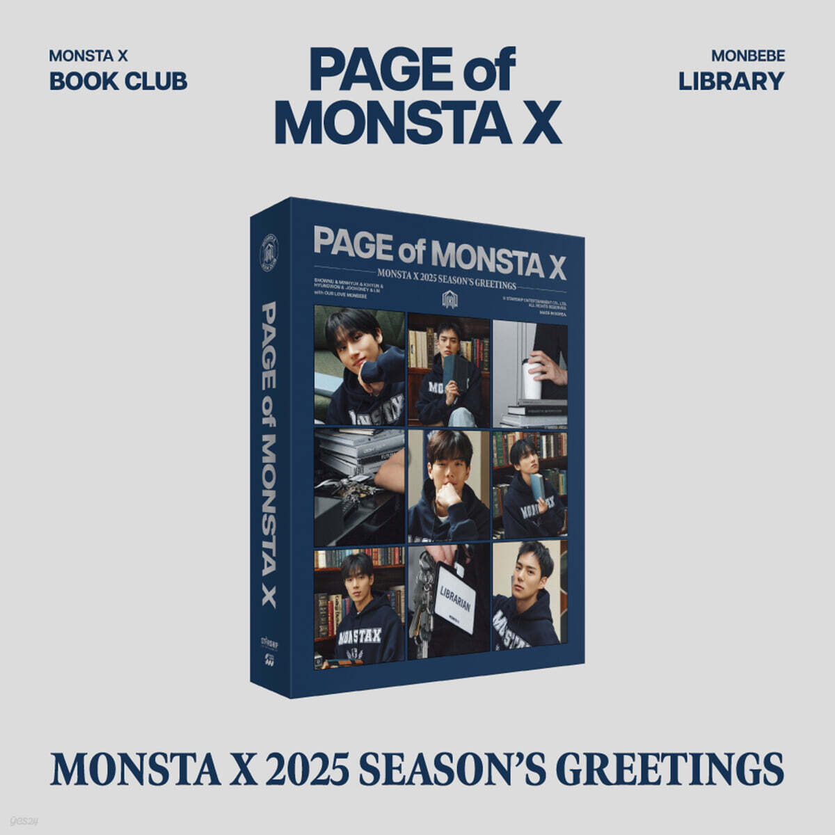 

MONSTA X 2025 SEASON S GREETINGS [PAGE of MONSTA X]
