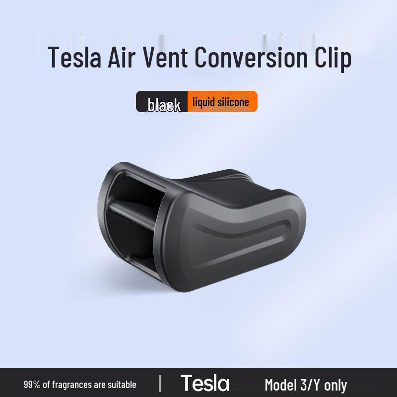 Tesla Model Y/3 Air Vent Clip Car Mount & Freshener Accessory