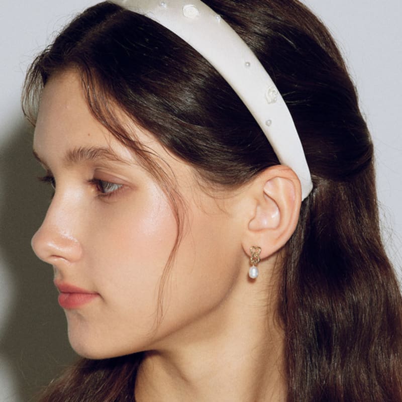 Les Bijoux Philosophy LB_Rosen- und Perlen-Haarband_2 Farben