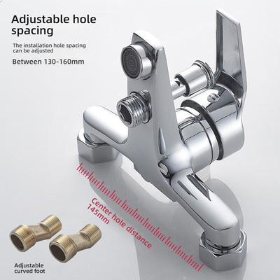 Brass Shower Mixer Valve for Bathtub & Shower - High Pressure Hot/Cold Water Faucet with Anti-Leak Design, Durable Bathroom Tap