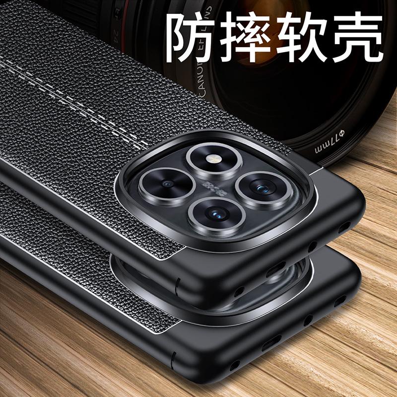 Pro Xiaomi Poco X7 Pouzdro Kryt Poco X7 PocoX7 Capas Nový Nárazuvzdorný Zadní Nárazník Telefonu Pancéřovaný TPU Měkká Kůže Pro Fundas Poco X7