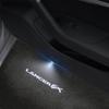 For Mitsubishi Lancer EX Emblem Ralli Art ASX EVO Colt Car Door Light Welcome Lamp Wireless Laser Projector Auto Decoration