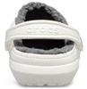 CROCS Classic Lined Clog Sandals, White/Gray, 26cm