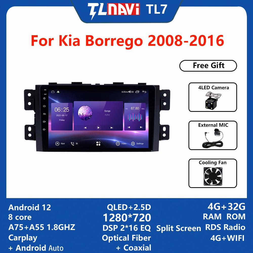 Kia Borrego 2008-2016 Android Touchscreen Navigator