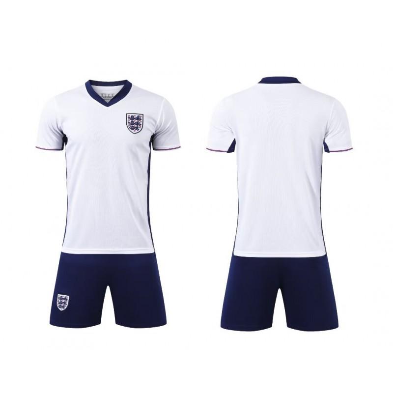 24-25 England Home Football Jersey Mens Kids Sports Training 14-3XL