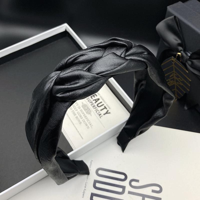 

Винтажный плетеный ободок-заколка для волос для женщин – Модный, простой аксессуар для волос и умывания