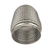 Stainless Steel SUS304 Exhaust Flex Pipes Tube Flex Coupler With Interlock Super Flexible  63*150mm 76*150mm 63x100mm 76x100mm